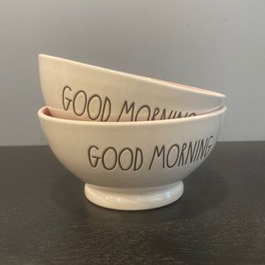 Rae Dunn Good Morning Bowls